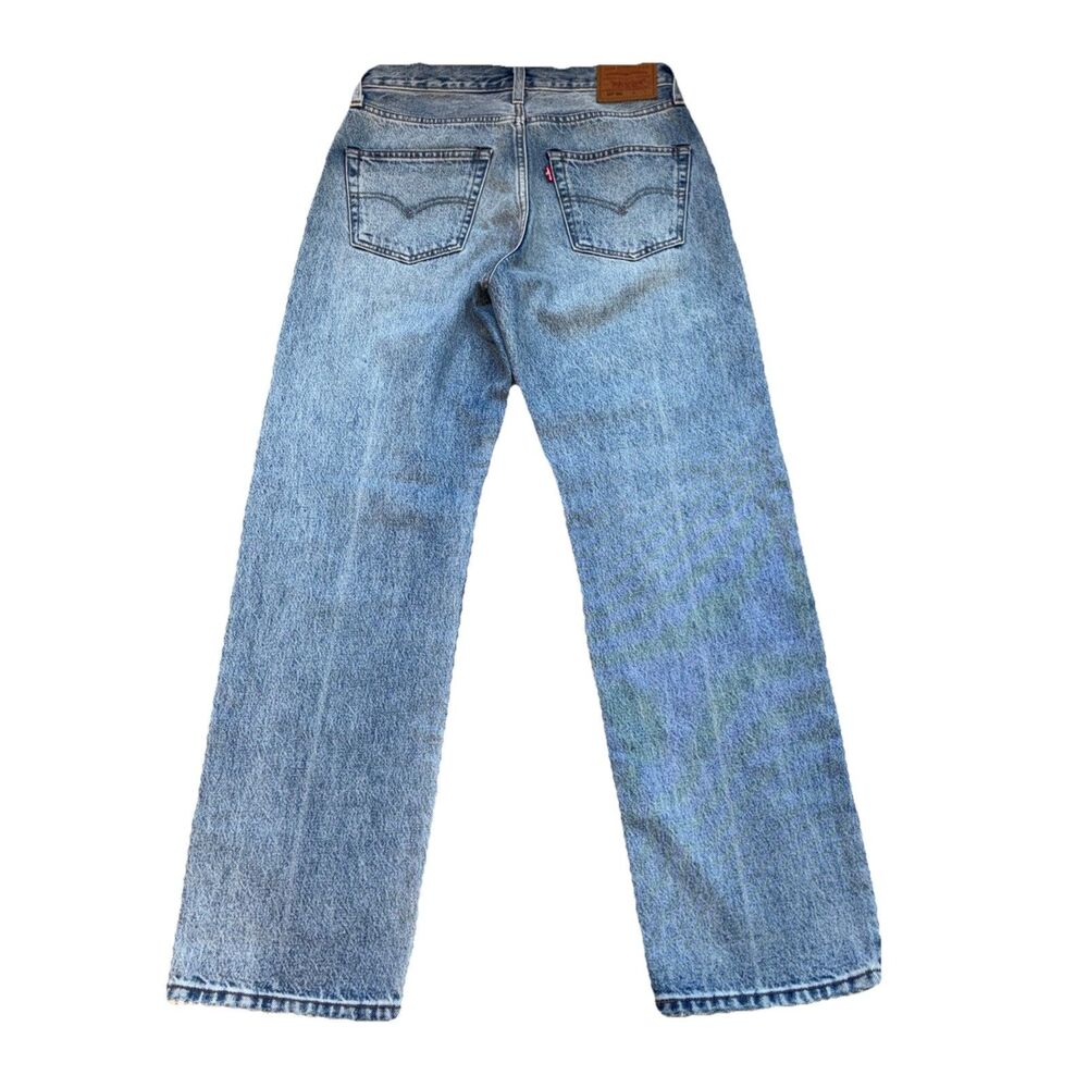Levi’s Premium 90’s Women 501 Selvedge VTG Denim Big E Red Tab Jeans Med Wash 26 - Picture 5 of 16